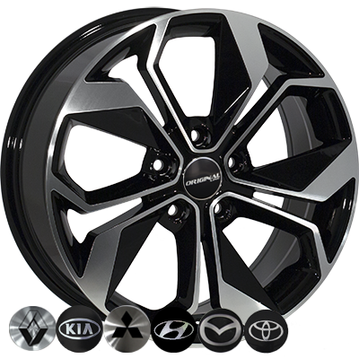 Диски - Zorat Wheels BK5168 BP