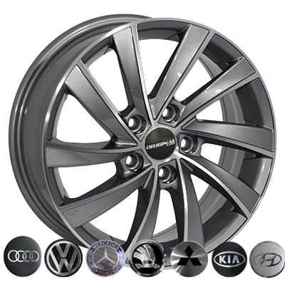 Диски - Zorat Wheels BK5290 GP