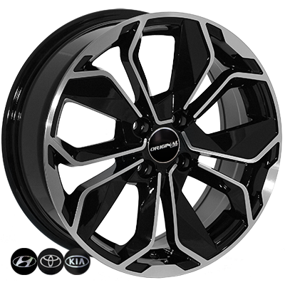 Диски - Zorat Wheels BK5296 BP