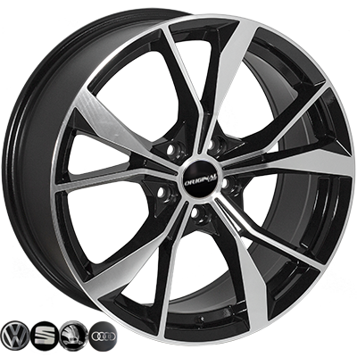 Диски - Zorat Wheels BK5808 BP
